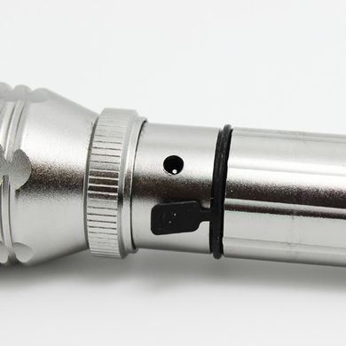 Тактичний ліхтар з магнітом X-Balog BL-901 silver