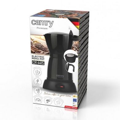 Турка електрична кавоварка 300 мл Camry CR 4415В Black