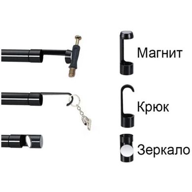 USB Wi-Fi камера, бороскоп, эндоскоп 8 мм, 10 м, Black