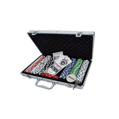 Покер настольна гра "Poker Game Set" (D4) в чемодане Maxland