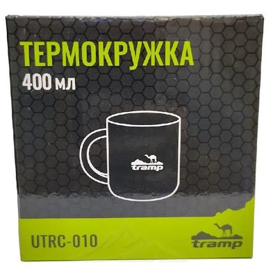 Термокухоль з подвійними стінками 400 мл Tramp UTRC-010 синій