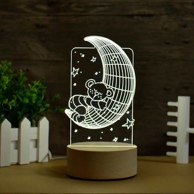 3D светильник настольный ночник Led Night Light EL-264