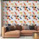Самоклейна 3Д панель на стіну Sticker Wall Яскрава мозаїка SW-00002013 700х700х4 мм