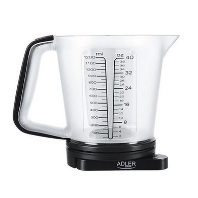 Електронні ваги кухонні Adler AD 3178 з мірною склянкою