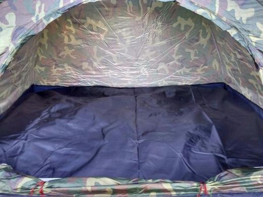Палатка туристическая четырехместная Stenson R17759 2,5х2х1,5м, камуфляж