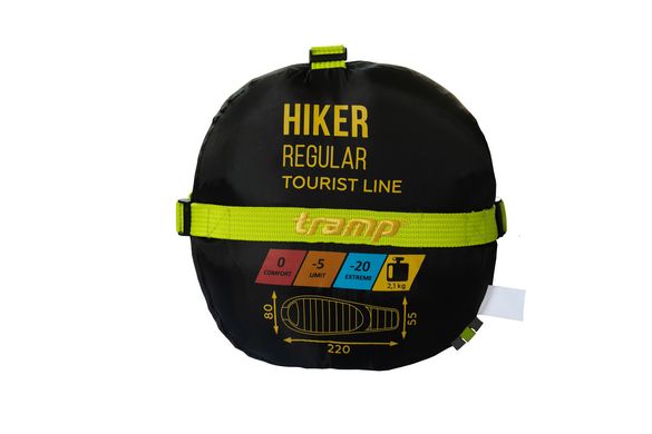 Спальный мешок кокон Tramp Hiker Regular TRS-051-R Right