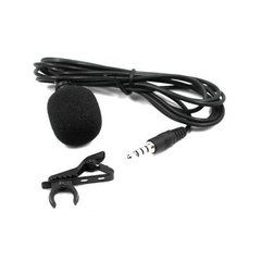 Микрофон петличка для телефона, планшета, ноутбука Music D.J. MIC M-01, черный