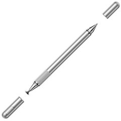 Стилус з кульковою ручкою BASEUS ACPCL-0S Silver