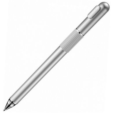 Стилус с шариковой ручкой BASEUS ACPCL-0S Silver