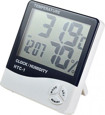 Цифровий термогігрометр HTC LCD 3 в 1 HTC-1 (000840)
