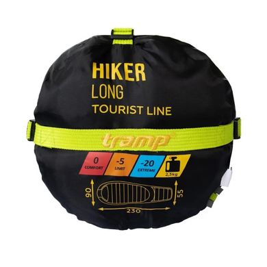 Спальный мешок Tramp Hiker Long кокон левый TRS-051L-L