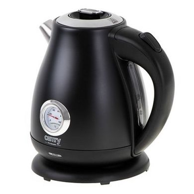 Электрический чайник с термометром Camry CR 1344 черный 1.7 л