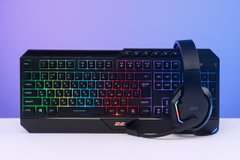 Геймерська клавіатура провідна 2E Gaming KG315 KG315 RGB USB Ukr чорна