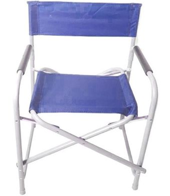 Кресло раскладное для отдыха, туристическое Stenson MH-3084A Режиссер, 58х48х78 см, синее