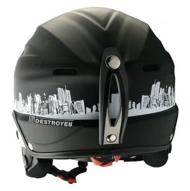 Шлем горнолыжный Destroyer DSRH-888HiFi-XS, Black