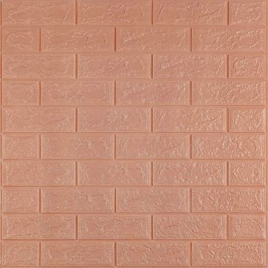 Самоклеящаяся 3Д панель на стену Sticker Wall Кирпич Пудра SW-00001716 700х770х3 мм