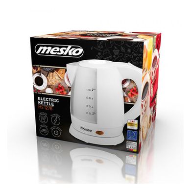 Электрический чайник Mesko MS 1276 Белый