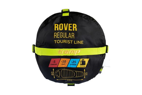 Спальный мешок кокон Tramp Rover Regular левый TRS-050R