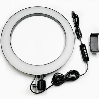 Кольцевая лампа для селфи Ring Light MJ26 RGB LED, 26 см