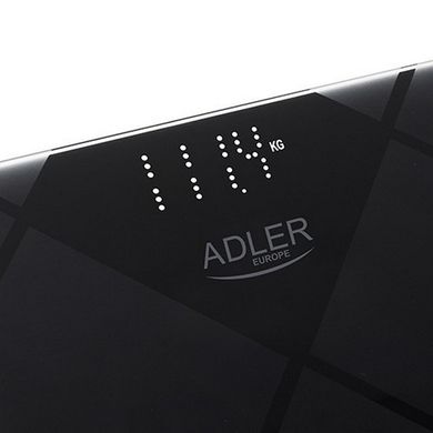 Ваги електронні підлогові Adler AD 8169 до 180 кг чорні