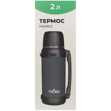Термос великий 2л Tribe Family line T-DG-0001 темно-оливковий