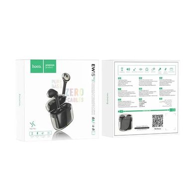 Навушники бездротові Bluetooth HOCO Clear Explore Edition EW15 Black