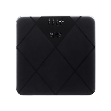 Весы напольные электронные Adler AD 8169 до 180 кг черные