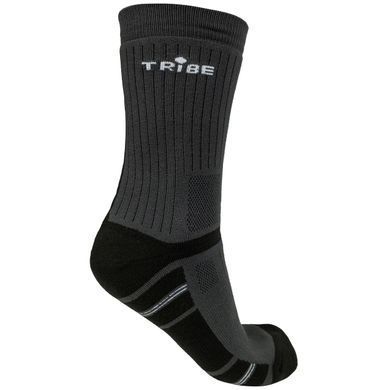 Треккинговые зимние термоноски Tribe Trekking Winter серые 38/40