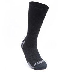 Шкарпетки для чоловіків із мериносу SENSOR HIKING MERINO чорно-сірі 39-42