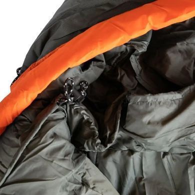 Зимовий спальний мішок Tramp Oimyakon Compact кокон правий Orange (TRS-048C-R)