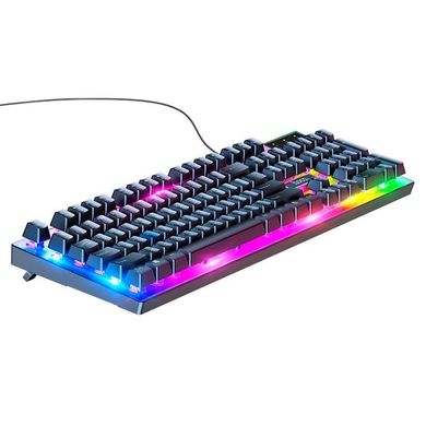 Комплект клавиатура и мышь с подсветкой Combo HOCO Luminous gaming GM18 Black