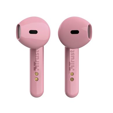 Навушники Bluetooth бездротові Trust Primo Touch True Wireless Pink