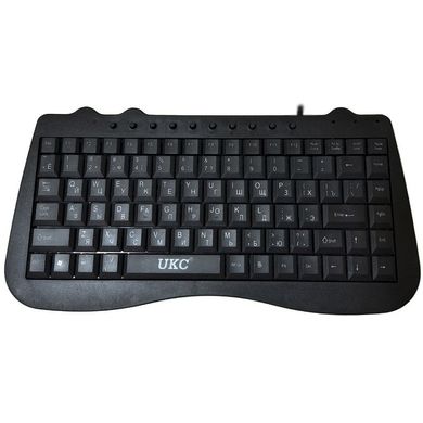 USB мини клавиатура UKC KP-918 Черная