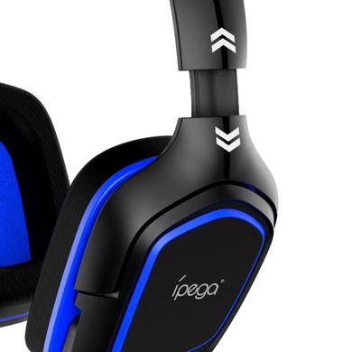 Навушники для геймерів iPega Gaming PG-R006B чорно-сині