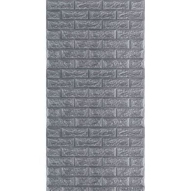Стеновая 3D панель в рулоне Sticker Wall Серый Кирпич (D) SW-00002535 3080 x 700 x 2 мм