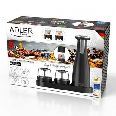 Електричний млин для спецій Adler AD 4449b Black