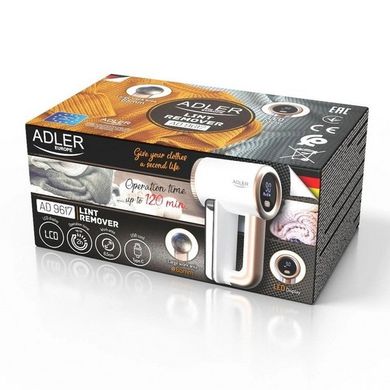 Машинка для удаления катышек с одежды Adler AD 9617 LCD