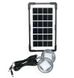 Сонячна зарядна станція GDTimes GD-07A сонячна панель + ліхтар + 2 лампи