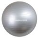 Надувний м'яч для фітнесу 75см, фітбол Profiball MS 1541, сірий