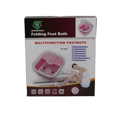 Ванночка масажер для ніг Multifunction Footbath 8860 Pink
