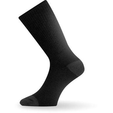 Теплі шкарпетки чоловічі Lasting HTV, розмір M (38-41), Чорні