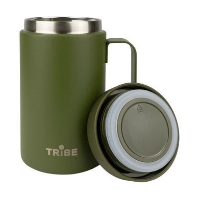 Термочашка Tribe Adventure Mug T-FA-0032-olive 450 мл