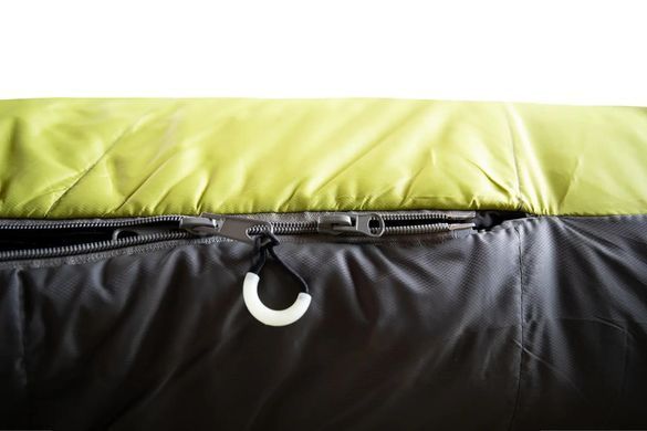 Спальний мішок кокон Tramp Fjord Regular UTRS-094R-L лівий 200&times;80/50 см green/grey
