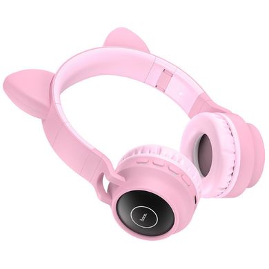 Навушники бездротові HOCO Cheerful Cat ear W27, Bluetooth