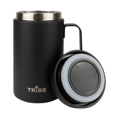 Термокружка Tribe Adventure Mug T-FA-0032-black 450 мл