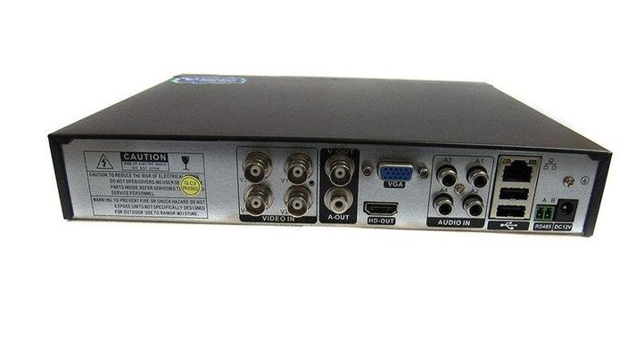 Відеореєстратор DVR реєстратор 4 канальний UKC CAD 1204 AHD