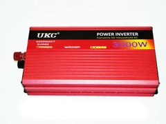 Інвертор автомобільний перетворювач напруги UKC 24V-220V AR 3000W c функцією плавного пуску