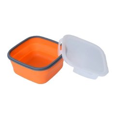 Контейнер для еды силиконовый Tiross TS-1413 складной Orange