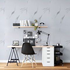 Вінілова плитка в рулоні Sticker Wall Білий мармур SW-00001287 600 х 3000 х 2 мм