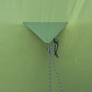 Намет тримісна Tramp ROCK 3 (V2) зелена експедиційна з зовнішніми дугами